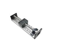 Kit de moteur à rail linéaire, course 100-1200 mm, module de mouvement d'axe XYZ for vis à billes SFU1605 for routeur(Brown,100mm)