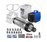 Kit de moteur broche refroidi à l'eau 2.2KW ER20 refroidissement par eau et onduleur support 80mm pompe 75W,Grande Stabilité
