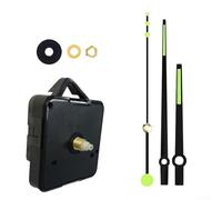 Kit de moteur d'horloge à quartz à long arbre pour réparer et fabriquer des horloges murales, y compris les types sans cadre et en bois, convient pour les projets de bricolage (6#)