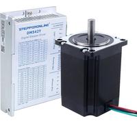Kit de moteur pas à pas, couple de maintien de 1,9 Nm, courant de 2,8 A par phase, taille Nema 23, 8mm