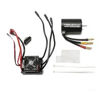 Kit de moteur sans balais étanche 60 A et 4300 KV 3650 pour pièces de voiture télécommandées, connecteur en T, connecteur banane 4 mm, compact 48,5 x 38 x 32 mm, (C)