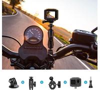 Kit De Moto Accessoires Pour Caméra Sport Compatible Ek7000/ Ek7000 Pro/Brave 4/ Brave 4 Pro/Brave7 Le/Brave7/ Brave8/ V50X/ V50 Pro/ V50Elite Et La Plupart Des Autres Marques[Z3667]