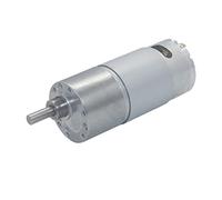 Kit de motoréducteur 12 V à Couple élevé - Mini Moteur à Engrenages Hobby JGB37-550 avec Arbre de Sortie Excentrique for robotique(2300rpm 12v)