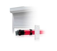 Motorisation de volet roulant - THOMSON - Kit 6 Nm - Radio-télécommandé - Objet connecté - Rouge