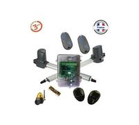 Kit de motorisation à 2 battants, double vantaux EA B370 - 2 vérins télescopiques pour portail battant 5m x 500kg Max