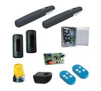 Kit de motorisation AXI 24V carter gris pour portails battants jusqu'à 2,5m par vantail CAME 8K01MP-006