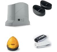 Kit de motorisation - KING GATES - DYNAMOS 230/500 - 500 kg - 2 télécommandes - Photocellules VIKY30