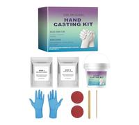 Kit De Moulage À La Main| Cadeau D’art Et D’artisanat| Mariages| Anniversaires Et Souvenirs De Famille | Kit De Mou-lage Et De Peinture Avec Un Matériau De Mo-ulage Parfait | Pour La Fête Des F