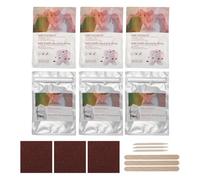 Kit de moulage à main Kit de moulage à main Kit de moulage de modèle à main en plâtre pour couples anniversaire de mariage nouveau-né 25g substance organique composite bois 3