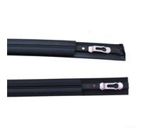 Kit de moulage de garniture de toit en caoutchouc noir avec ajustement direct, installation facile pour l'extérieur de la voiture