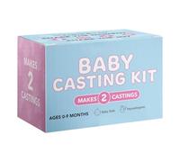 Kit De Moulage De Main De Bébé - Ensemble De Statues De Main DIY Sans Danger Pour La Peau, Argile Non Toxique Pour Bébé, Ensemble De Moulage De Moules En Plâtre Pour Palmiers Pour Tout-petits | Orneme