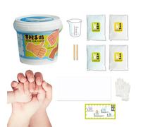 Kit de moulage de moules à main de couple, kit de main de pierre d'amour | Kit romantique pour couples - AMBISTE NATURELLE AMOUR DE L'AMOUR DE L'AMPLESSE FEDO FAIT POUR ARRÊTS Enfants, Maman Papa, Ma