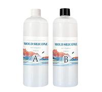 Kit de moulage en silicone liquide sans bulles, translucide, transparent, construction de moules, silicone liquide, fabrication de moules, rapport de mélange de silicone 1:1