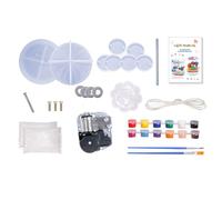 Kit de moulage en silicone sur le thème du carrousel pour décoration de bureau, accessoire de décoration de bureau, cadeau personnalisé