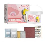 Kit de moulage et de moulage de sculpture, kit de moulage à la main pour couples ou famille, cadeau d'anniversaire de mariage pour elle et lui, cadeau unique pour les couples, kit de moulage à la main