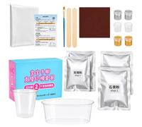 Kit De Moulage Main Pour Enfant Moule Plâtre Souvenir Empreinte Pied Main