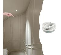 Kit de moulage mural et de porte 3D à monter soi-même, panneaux universels de 1 m à 20 m, kits d'arche pour couloirs, entrée, salon, armoire, installation facile, décoration