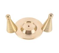 Kit de Moules à Cônes en Laiton, Tour Précise, Base Stable | Structure Modulaire Compacte 5,00x5,00x0,70cm, Or, pour Salons de Thé et Études