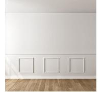 Kit de moulure décorative - Nordlinger - Bois 100% FSC - 200 à 400 cm - Installation facile sans découpe