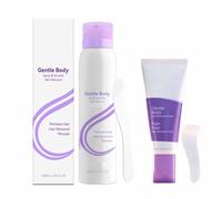 Kit De Mousse DéPilatoire En Spray Avec CrèMe DéPilatoire - éPilation Corporelle Indolore Pour éLiminer Les Poils IndéSirables (Y Compris Sur Le Visage) (combinaison)