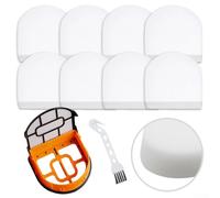 Kit de mousse pour Shark WD101, AW302, WD201 pour aspirateur HydroVac XL 3 en 1 avec mousse lavable et remplacement