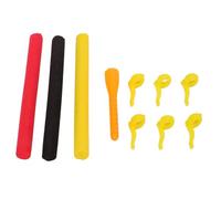 Kit de Mousse Zig Rig, Mousse EVA Réutilisable avec Manchon et Aligneur de Crochet Bâton de Pêche à la Carpe pour Pêcheurs en Rivière ou Étang