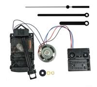 Kit de mouvement d'horloge à pendule avec mécanisme à quartz et carillon horaire à musique horaire, unité d'entraînement de pendule alimentée par piles avec aiguilles et matériel pour réparation de