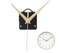 Kit de mouvement d'horloge - Mécanisme de mouvement de pièces d'horloge murale | Kit de réparation de moteur de pièces murales à arbre long
