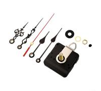 Kit de mouvement d'horloge murale silencieuse à faire soi-même avec aiguilles en métal, deuxième mécanisme de balayage à quartz, pièces de rechange pour décoration d'intérieur, travaux manuels, 56 x