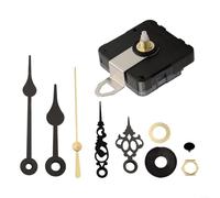 Kit de mouvement d'horloge murale silencieuse à faire soi-même avec aiguilles en métal, deuxième mécanisme de balayage à quartz, pièces de rechange pour décoration d'intérieur, travaux manuels, 56 x