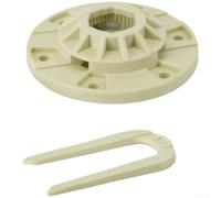 Kit de moyeu d'entraînement de panier de lave-linge avec moyeu de rotor rouge pour appareils ménagers avec installation facile et design robuste résistant à l'usure (assemblage du moyeu de rotor)