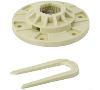 Kit de moyeu d'entraînement pour panier de lave-linge, rouge, matériau durable, ensemble de moyeu de rotor de rechange pour machine à laver à chargement par le haut, ajustement stable, large