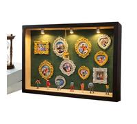 Kit de musée miniature pour décoration d'intérieur | Kit de musée miniature avec figurines pour étagère murale, salon, chambre à coucher, anniversaire, Noël, Saint-Valentin