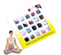 Kit de naturel - Gemmes spécimen pour la méditation et la spirituelle | Collection lisse polie pour la maison, la chambre, le bar, le café, le restaurant, les cristaux décoratifs pour