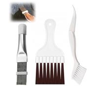 Kit de Nettoyage 3 en 1 pour Sèche-Linge à Pompe à Chaleur et Climatiseurs, Peigne à Ailettes et Brosse de Nettoyage pour Condenseur, Set d'Entretien Universel