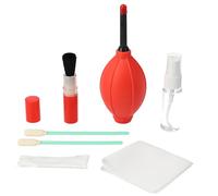 Kit de nettoyage 7 en 1 pour appareil photo avec soufflet, pinceau, chiffon et accessoires
