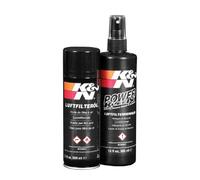 K & N - Kit Nettoyage Filtre Bombe 204Ml Huile + Bouteille 355Ml Nettoyant [3704-0074]