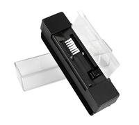 Kit de nettoyage antistatique en velours et Fiber de carbone, brosse de nettoyage, dissolvant de phonographe, platine pour outils d'enregistrement en vinyle LP, 1 ensemble