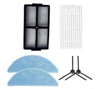 Kit de nettoyage avec brosse latérale pour aspirateur robot iLife V9 V9 Pro G9 - Adapté aux allergies et aux propriétaires d'animaux domestiques