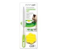 Kit de nettoyage brosse et éponge Catit 2.0 Vert 3,5x11,5x30,5 cm