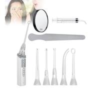 Kit de Nettoyage Buccal : Dissolvant Électronique de Calculs D'amygdales avec 3 Modes D'aspiration. Élimine Efficacement les Calculs D'amygdales Et Soulage la Mauvaise Haleine.(008)