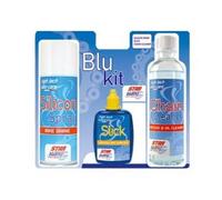 Kit de nettoyage chaîne Star BluBike Blue Blanc
