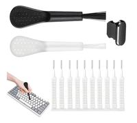 Kit de nettoyage chargeur téléphone - Brosse de détail pour PC portable - Kit Nettoyage Port Chargement Téléphone Avec Bouchon Anti-Poussière | Pour Soin Et Entretien Électronique Tablette PC Maison V