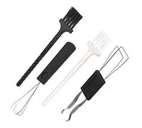 Kit de Nettoyage Clavier 1 Set avec Brosse Double Face en Plastique | Extracteur de Touches, pour Bureau et Entretien de Postes, Élimination Douce des Poussières, Usage Quotidien
