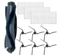 Kit de nettoyage complet brosse principale, 3 filtres et 6 brosses latérales pour aspirateur robot Eufy C10