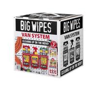BIG WIPES Pack de nettoyage avec support - Van System