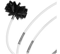 Kit de Nettoyage Conduit Sèche-Linge, Brosse Flexible en Nylon avec Rallonges, Outil pour Cheminée et Aération