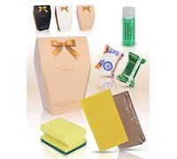 Kit de nettoyage cuisine, Salle de bain, haut de gamme pour les appartement d'hôtel, Airbnb, hébergements touristique, set de Luxe bienvenue - 20 Kits