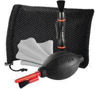 Kit de Nettoyage d'Appareil Photo 4 en 1 ""Optic Dry (Kit de Nettoyage à Sec avec Stylo + Chiffon Microfibre + Poire, pour Objectif Photo, Filtre, APN, Caméra Reflex, Jumelle, écran).[F45]