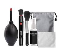 Kit De Nettoyage D'Appareil Photo Professionnel 6 En 1 Nettoyant Anti-PoussièRe Doux Pour Lunettes Montres Intelligentes TéLescope Objectif D'Appareil Photo NuméRique Stylo De Nettoyage D'Appareil